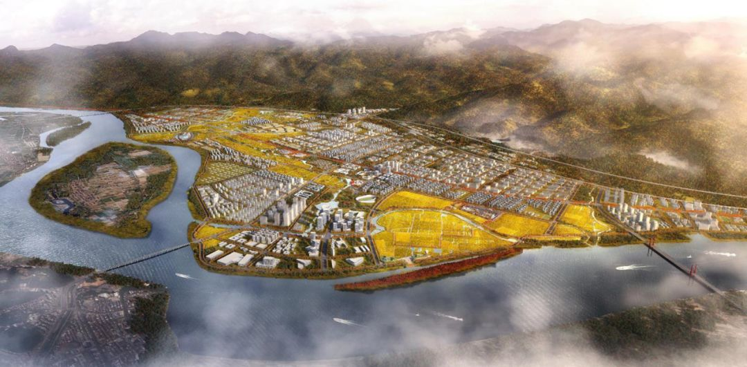 富陽杭黃高鐵片區一平方公里綜合開發項